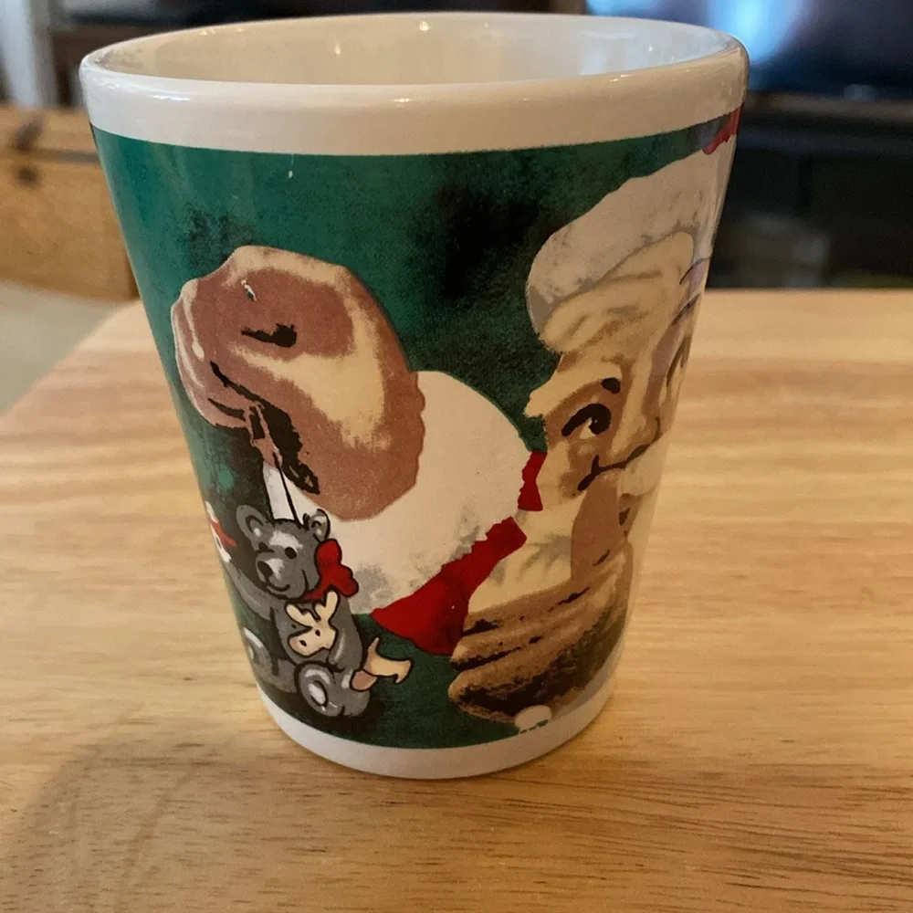 Santa Mug. Holds 8 oz